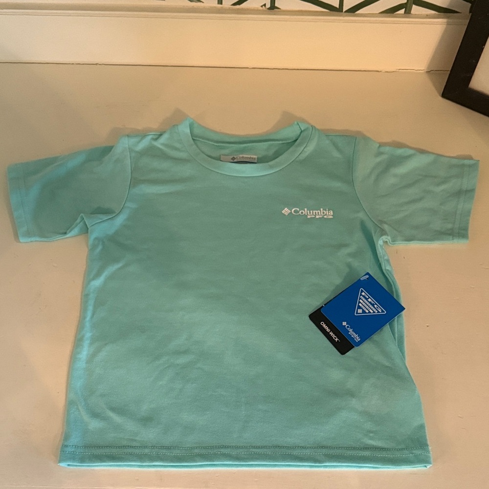 Columbia Kids Light Blue Short Sleeve Tee
